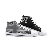 Cargar imagen en el visor de la galería, Unisex High Top Canvas Shoes - STREET&CO - Urban Freedom