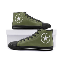 Cargar imagen en el visor de la galería, Unisex High Top Canvas Shoes