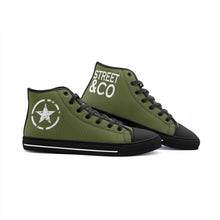 Cargar imagen en el visor de la galería, Unisex High Top Canvas Shoes