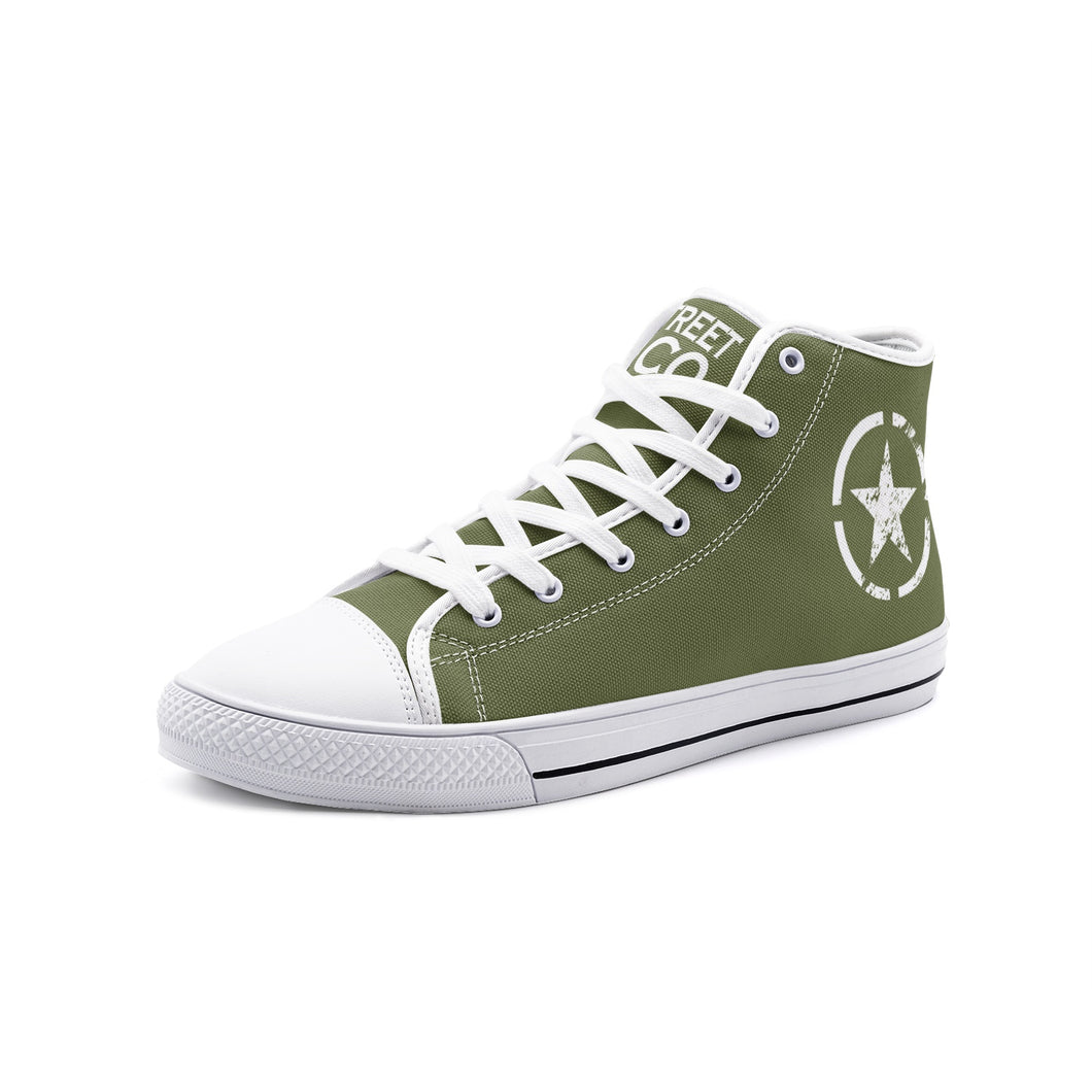 Unisex High Top Canvas Shoes